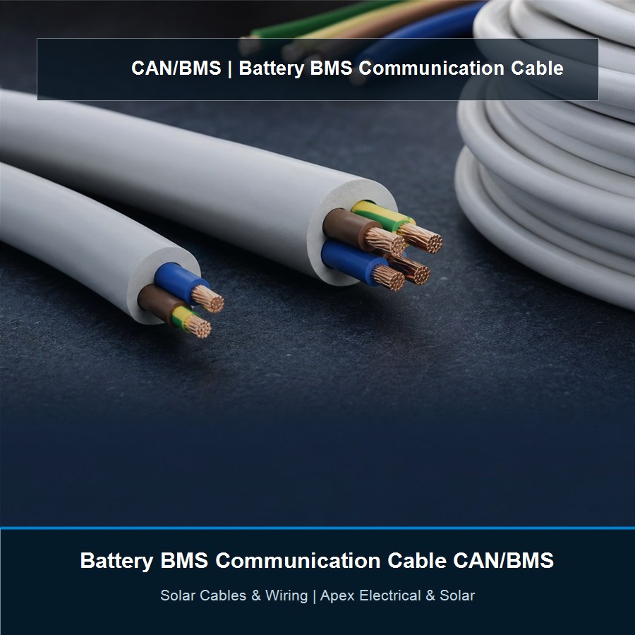 Battery BMS CAN Communication Cable - Per Metre
