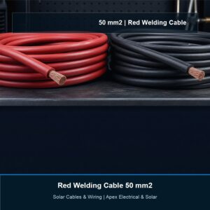 Welding Cable 50 mm² Red - Per Metre